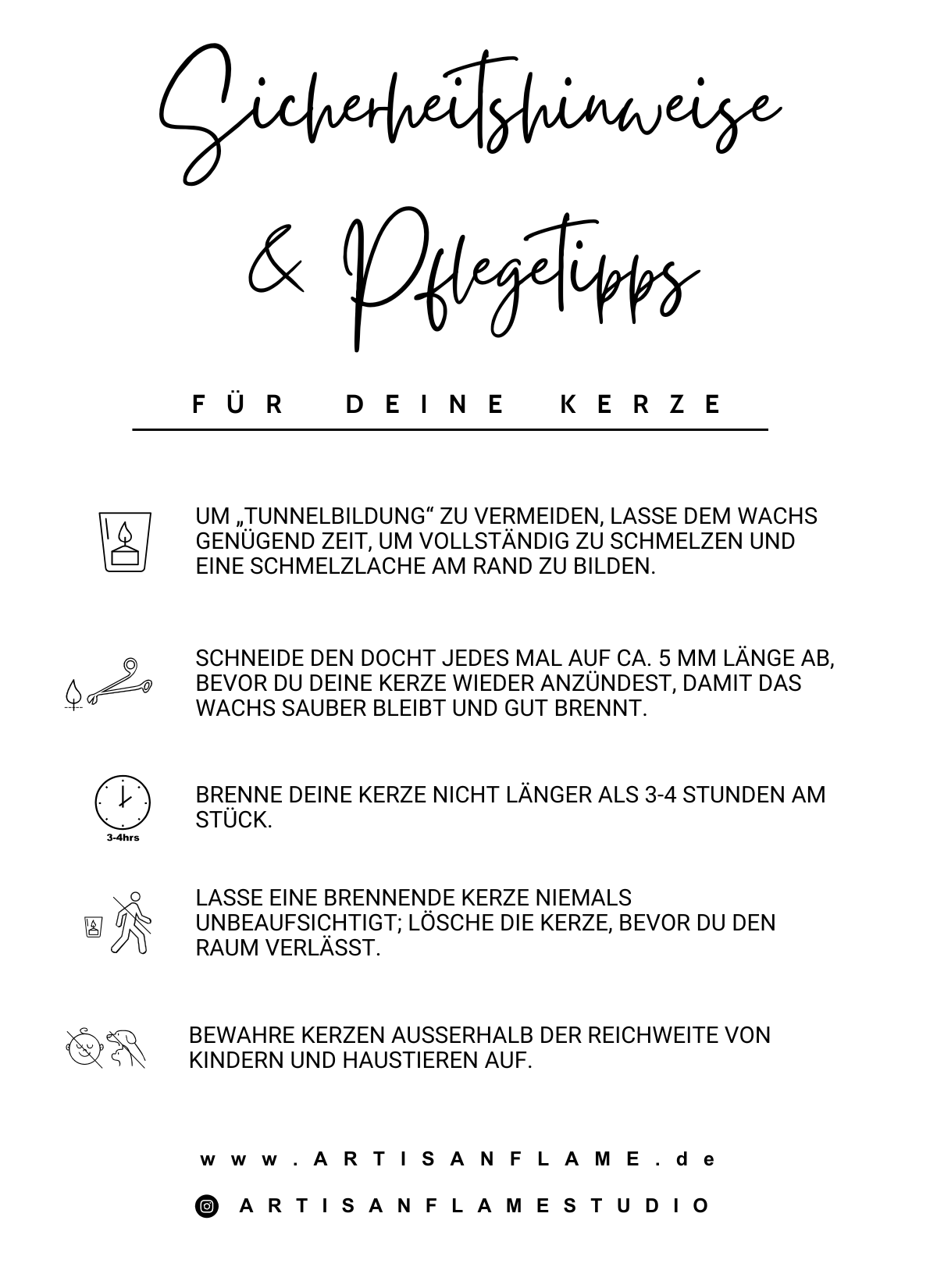 100% Sojakerze mit Auswahl an Duftvarianten ab 50ML