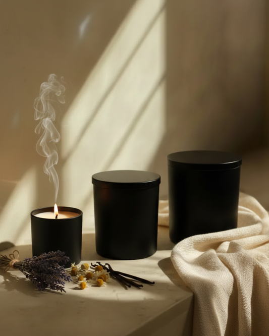 Lavender, Chamomilla & Vanilla | Handgegossen aus 100% Sojawachs | Tiefe Ruhe | Artisanflame